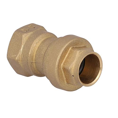 Transistion a enficher femelle DN15(1/2") x 16m, pour tube fusio, détachable