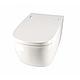 WC-douche VitrA V-Care 1.1 Comfort, blanc avec VitrA Clean WC-suspendu, sans rebord,+abattant