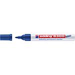 Marqueur permanent industriel Edding 8300 bleu