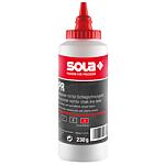 Craie pour cordeau-traceur Sola rouge, 230g