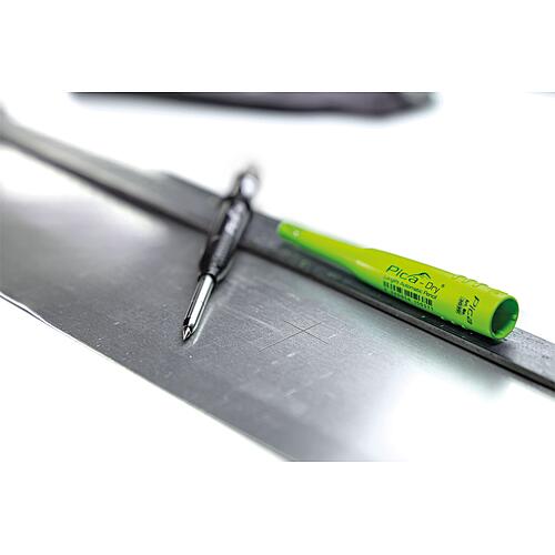 Marqueur pour trous profonds Dry Metal Kit avec pointe à tracer