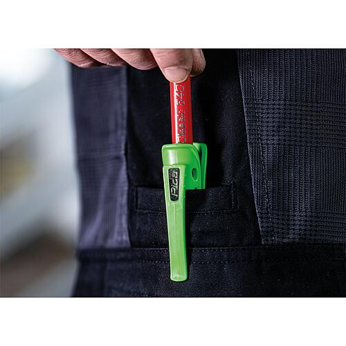 Crayon de charpentier Pica Pocket noir+blanc Anwendung 1