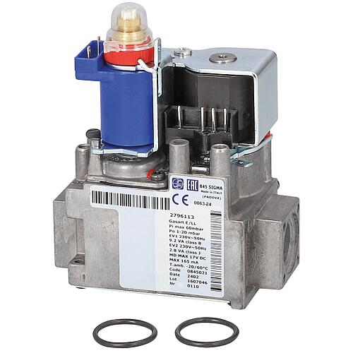 Vanne combinée gaz SIT SIGMA 0.845.021 Convient pour Wolf: GU/GG-2-(S)(K), TGU/TGG(K) Standard 1