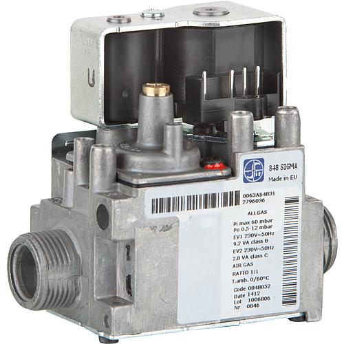 Vanne combinée gaz, type: 0.848.052 Standard 1
