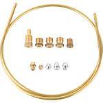 Kit conduite de gaz en laiton 