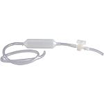 Pompe d´aspiration avec robinet d´arrêt