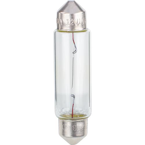 Ampoule-Soffitten REPSTAR 12V, 10W pour eclairage intérieur et plaque arrière, UE = 10 pièces