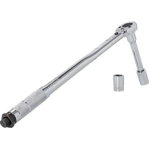 Cle dynamometrique 1/2''  (40-210 Nm) acier chrome