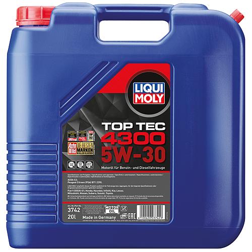 Huile pour moteurs LIQUI MOLY Top Tec 4300 5W-30 Standard 3