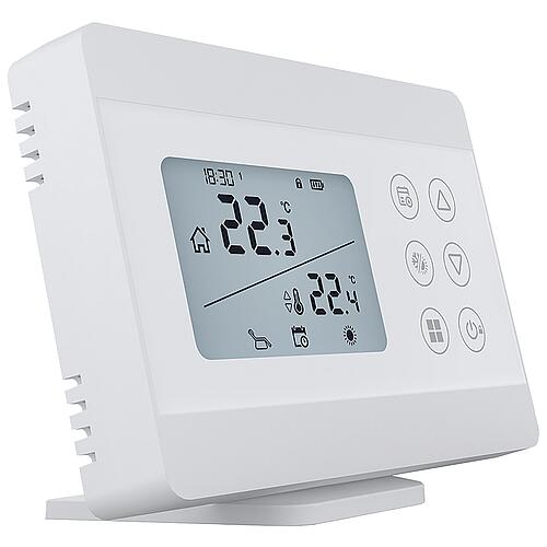 Thermostat d'ambiance digital Silver Type CR S