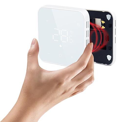 Collecteur de régulation avec Thermostat d'ambiance, H 64-MT Master Anwendung 4