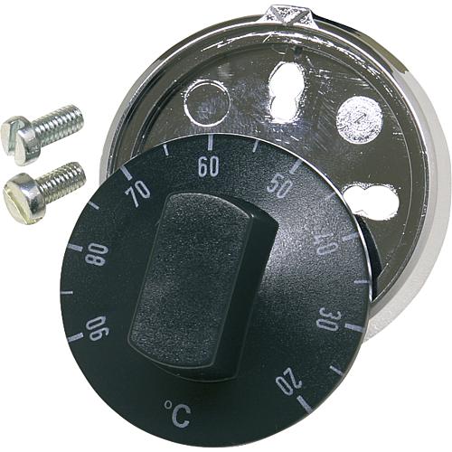 Bouton rotatif W8 pour thermostat Jumo Standard 1