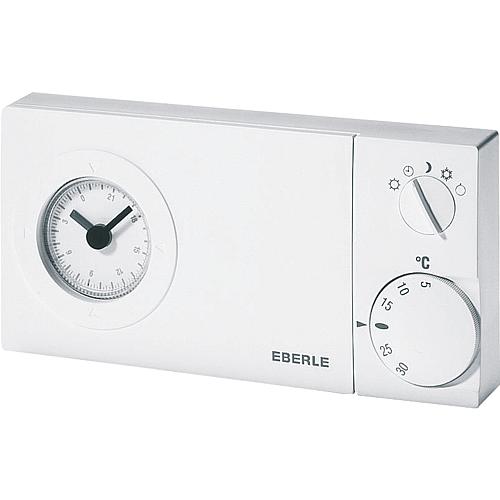 Thermostat à horloge easy 2 t, horloge de jour, 2 fils - alimentation par pile Standard 1