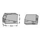 Bornes pour luminaires série 224, standard Anwendung 1