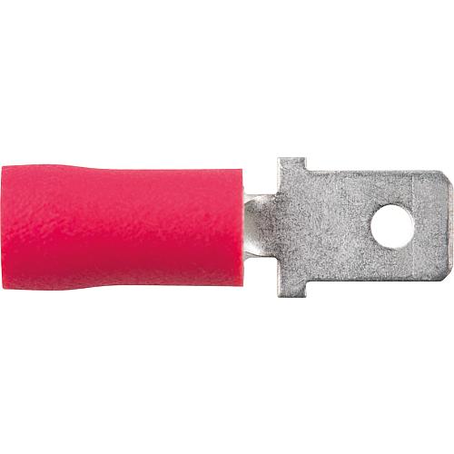 Cosse T CON.MH jusqu.1,5mm², 4,8x0,5mm, rouge, Emballage = 100 Pieces
