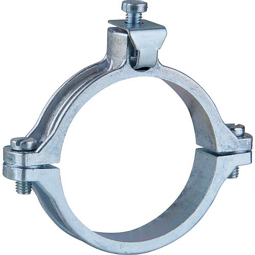 Collier de mise a la terre zinc moule sous pression. 2" (58-63mm)