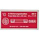 Fusible p courant faible 1,6 A a action instantanee 1 sachet de 10 pcs, 6,3x32mm