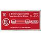 Fusible p courant faible 20 A a action instantanee 1 sachet de 10 pcs, 6,3x32mm