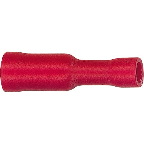 Cosses électriques rondes rouge, isolées Standard 1