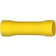 Cosses électriques rondes isolées, jaune Standard 1