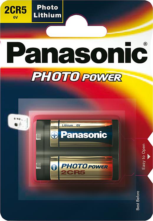 Pile appareil photo Panasonic Lithium 2CR5MEP