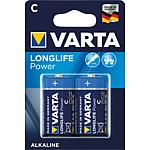 VARTA High Energy Piles V 4914 Blister B2, Baby 1,5V  LR14 emballage 2 pieces