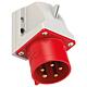 CEE-Prise murale 32A, 400V Twist, IP44, bornes à vis