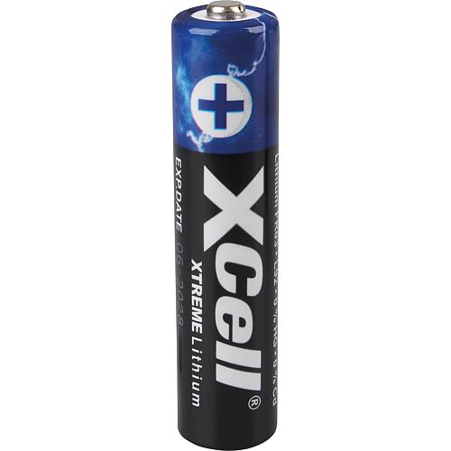 Batterie lithium AA (1,5 V Mignon), 3000 mAh, pack de 4 Anwendung 1