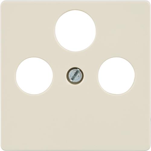 couvercle pour prise TV / RF/ SAT, modèle 3 trous série I-System Standard 2