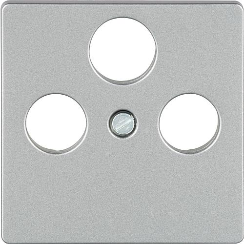 couvercle pour prise TV / RF/ SAT, modèle 3 trous série I-System Standard 3