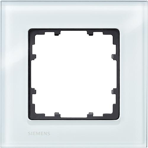  Cadres, DELTA LINE miro, vert cristal, verre véritable Série I-System Standard 1