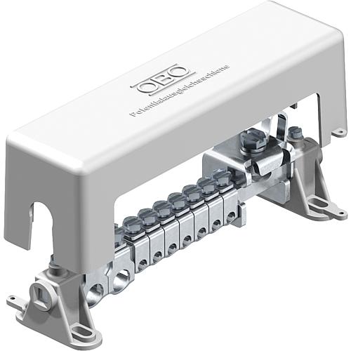 Rails de compensation de potentiel, type 1801 VDE Standard 1