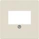 I-System plaque d'obutration pour boite de raccordement TAE et haut-parleur Standard 2