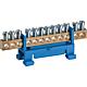 Bornes pour conducteur de neutre/conducteur de protection Standard 1