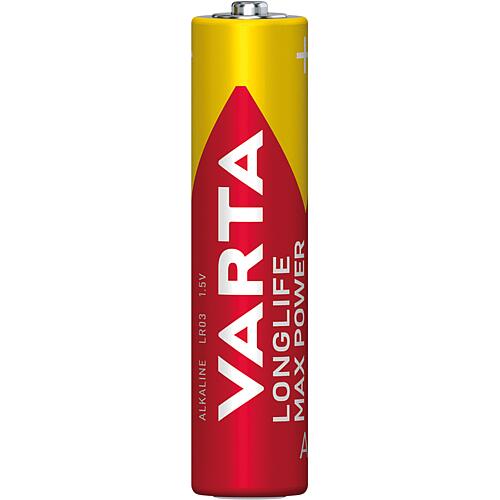 Piles Varta Longlife Max Power, Micro AAA Anwendung 1
