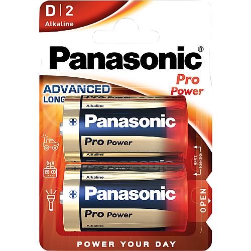 Panasonic piles acalines PRO Power, Mono D Standard 1