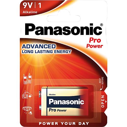 Panasonic piles acalines PRO Power, E-Bloc Standard 1