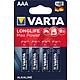 Varta piles Max Tech V 4703  1,5V/ Blister (4) Micro 4 pcs