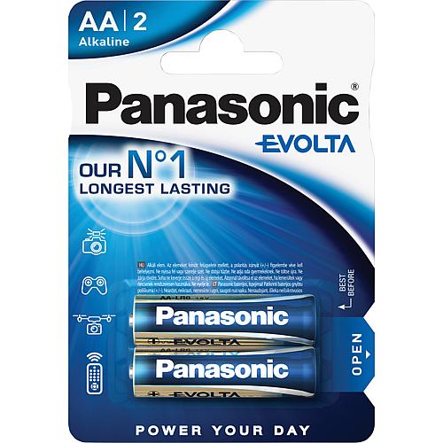Panasonic accumulateurs EVOLTA, Mignon, AA Standard 1