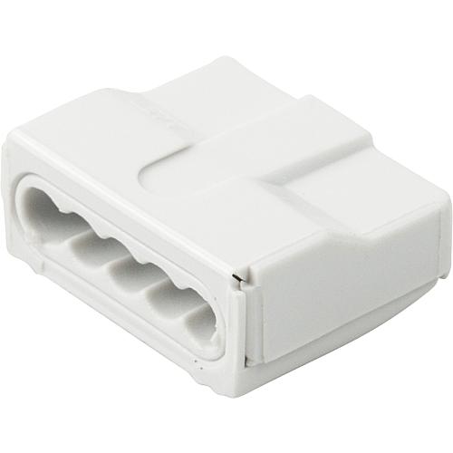 Borne à enficher 5 pôles empilable, 1 mm² - 2,5 mm² , UE = 100 pcs