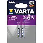 Piles Varta Ultra Lithium - Micro AAA