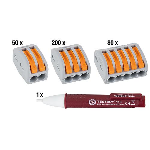 Pack promotionnel Bornes de raccordement 331 pièces Standard 1