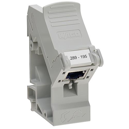 Boîte de connexion RJ45 cat. 6 module de transmission Anwendung 1