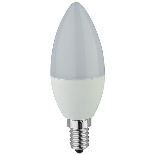 Lampe LED forme bougie, mat Standard 2