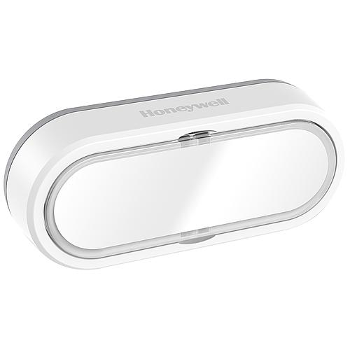 detecteur radio DC911 afficheur de nom, blanc