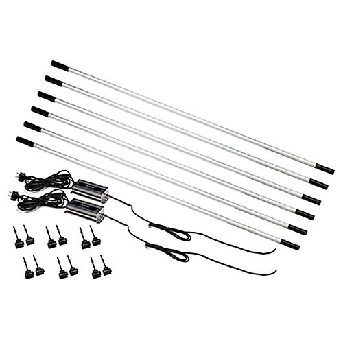 Lampes de travail LED scangrip® LINE LIGHT 6, tubes fluorescents, 156 W