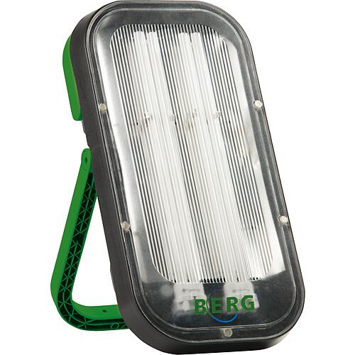 Lampe de travail halogène BCL DUO 72 (230 V - EU/F/B/CZ) avec pied escamotable Standard 1