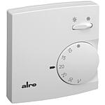 Régulateur de température ambiante en saillie, chauffage / refroidissement, blanc pur, RTBSB-001.065