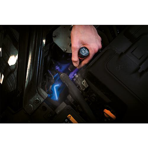 Lampe de poche avec LED, laser et lumière UV Anwendung 10