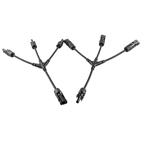 Connecteur parallèle MC4 triple (paire), l=35cm